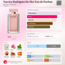 Narciso Rodriguez For Her Eau de Parfum - Floral Almíscarado