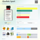 Absolut Sport La Rive EDT – Amadeirado Aromático