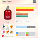 Amor Amor Cacharel Eau de Toilette Feminino – Floral Frutado Romântico e Apaixonante