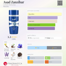 Asad Zanzibar Limited Edition Lattafa Eau de Parfum Masculino – Oriental Especiado Marinho Sofisticado