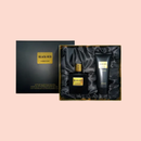 Kit Black Oud Lonkoom Eau de Parfum + Loção após barba – Amadeirado Oriental Intenso e Envolvente