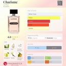 Charisme La Rive Eau de Parfum Feminino – Floral Ambarado inspirado em Prada Paradoxe