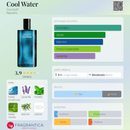 Cool Water Davidoff Eau de Toilette Masculino – Aromático Aquático Clássico e Refrescante