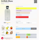 Delilah Blanc Maison Alhambra Eau de Parfum Feminino – Floral Frutado Clean Sofisticado