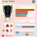 Invictus Victory Extreme Eau de Parfum Masculino – Oriental Amadeirado Baunilhado Intenso