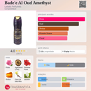 Perfumed Spray - Badee Al Oud Amethyst - Lattafa