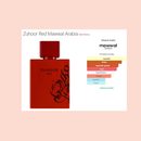 Zuhoor Red Mawwal Arabia Eau de Parfum Feminino – Oriental Baunilhado Sedutor