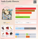 Nudo Exotic Flowers - Feminino - EDP - Fragrance World